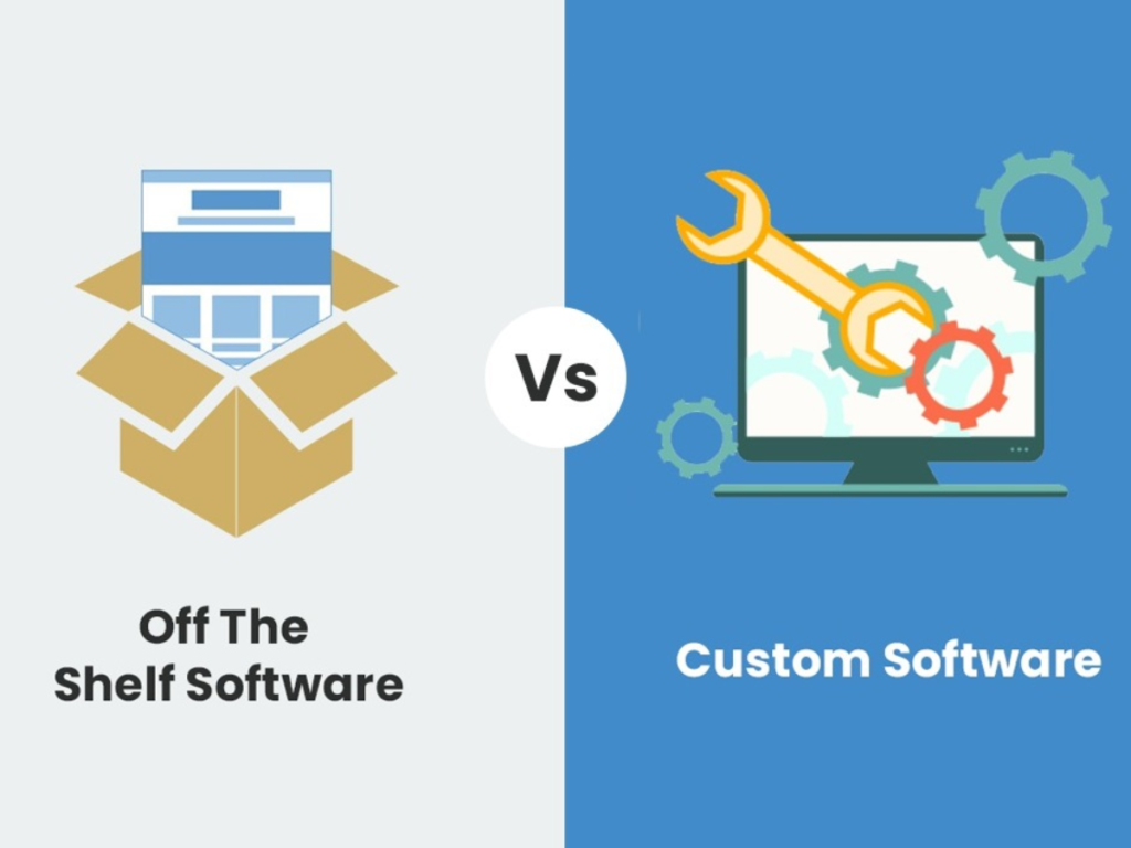 Custom software vs off-the-shelf software comparison